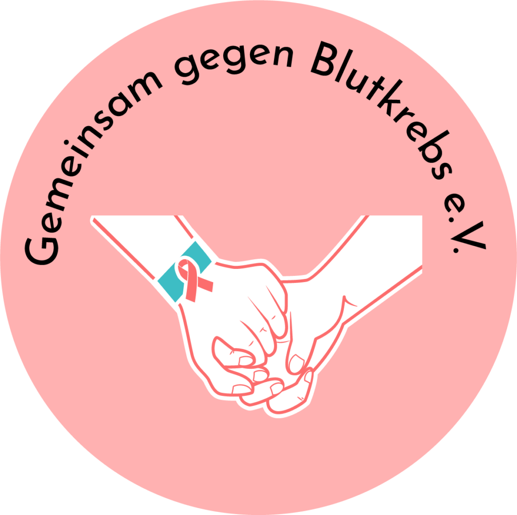 Das Logo des Verienes Gemeinsam gegen Blutkrebs